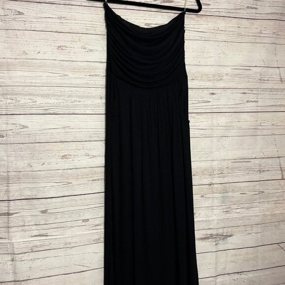 Hoity Toity Strapless Maxi Dress w Pockets Medium - Picture 2 of 7